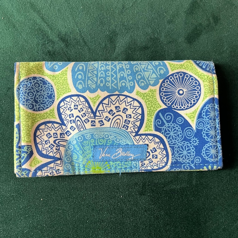 Vera Bradley Doodle Daisy Cash Wallet